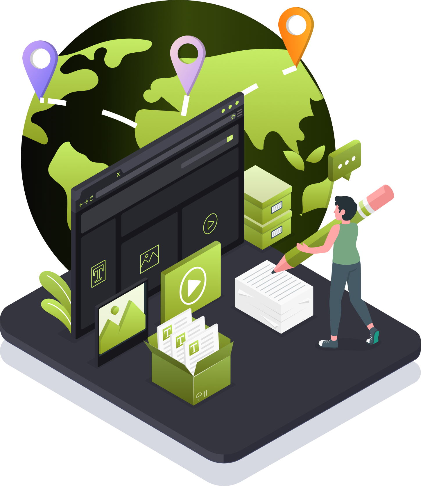 Privacy Laws Illustration