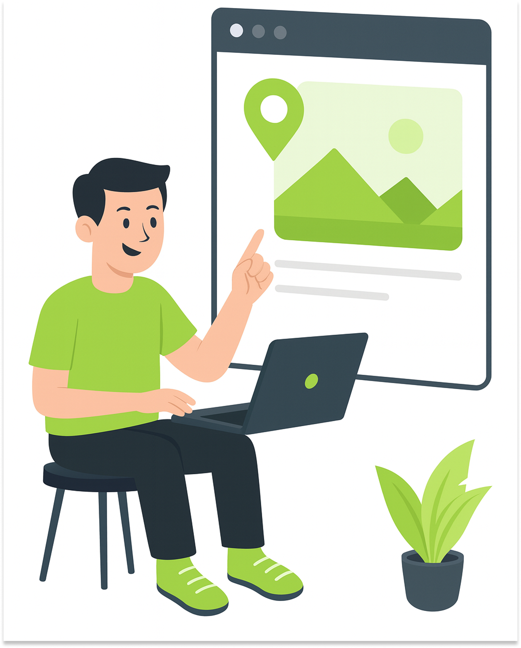 Location-based banner image shown dynamically for local website visitors